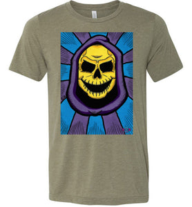 Happy Skelly: Fitted T-Shirt (Soft)