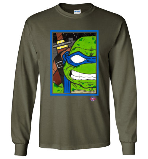 Retro Rags Limited Leo TMNT: T-Shirt Olive / S