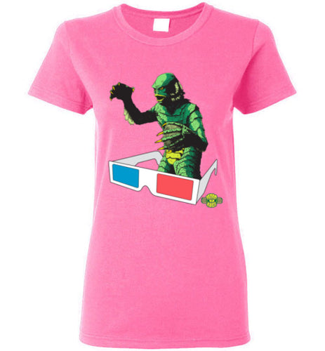 Creature 3D: Ladies T-Shirt