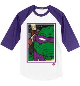 Donnie TMNT: 3/4 Sleeve Jersey