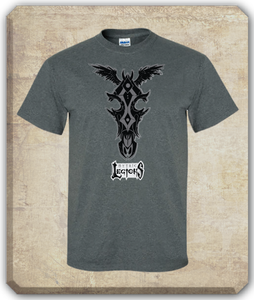 4H Wing Skull Logo T-Shirt - Mythic Legions