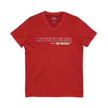 MOTUNIVERSE & HE-MANIA Logo | V-Neck T-Shirt