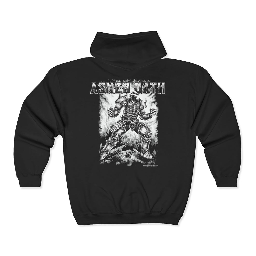 Ashen Oath | Full Zip Hoodie