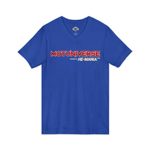 MOTUNIVERSE & HE-MANIA Logo | V-Neck T-Shirt