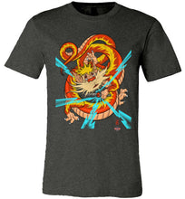 Dragon-snarf: Fitted T-Shirt (Soft)