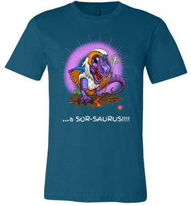 Sor-Saurus: Fitted T-Shirt (Soft) (FL&BT)