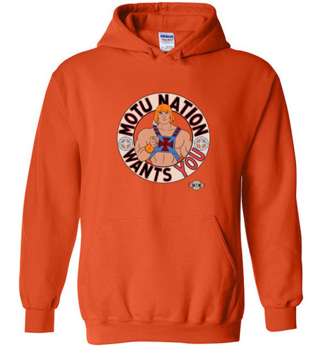 MOTU Nation Want's YOU: Hoodie