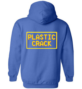 Plastic Crack: Hoodie (Back)