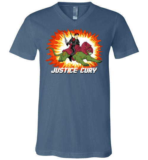 Justice Cury: V-Neck