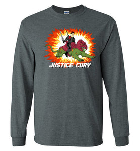 Justice Cury: Long Sleeve T-Shirt