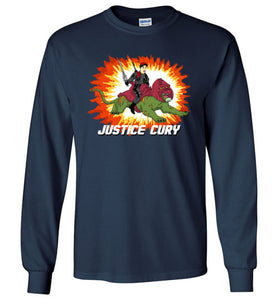Justice Cury: Long Sleeve T-Shirt