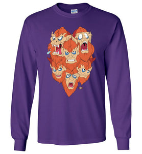 Man E Beasts: Long Sleeve T-Shirt