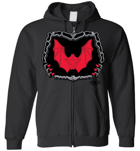 Battle Damage Horde Undamaged: Full Zip Hoodie