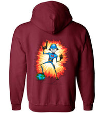 Cobra in Command: Full Zip Hoodie (BACK)