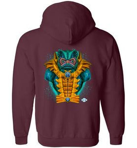 Ruler of Rakash: Full Zip Hoodie (Back)