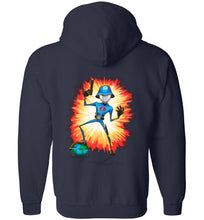 Cobra in Command: Full Zip Hoodie (BACK)