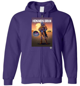 HEMANDALORIAN - Full Zip Hoodie
