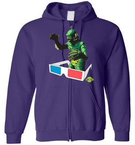 Creature 3D: Full Zip Hoodie