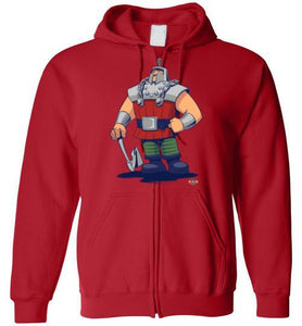 Ram of Man: Full Zip Hoodie