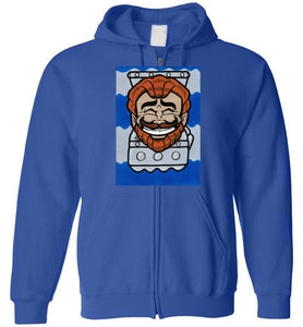 Happy Fist: Full Zip Hoodie