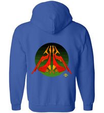 Raider of Wind v2: Full Zip Hoodie (Back)