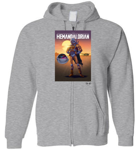 HEMANDALORIAN - Full Zip Hoodie