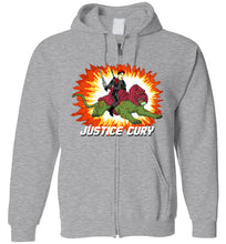 Justice Cury: Full Zip Hoodie