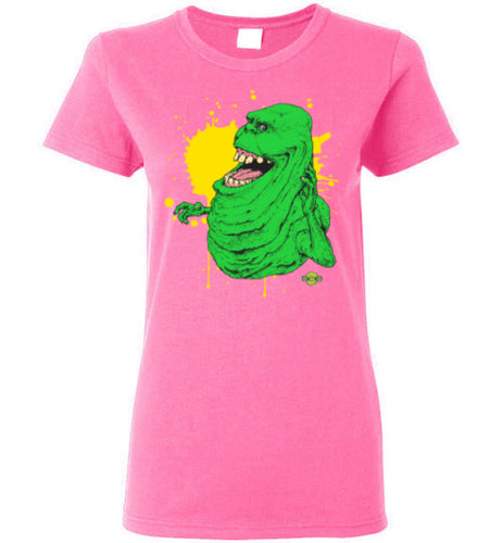 Slimer v1: Ladies T-Shirt
