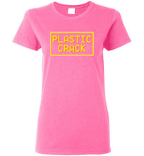 Plastic Crack: Ladies T-Shirt