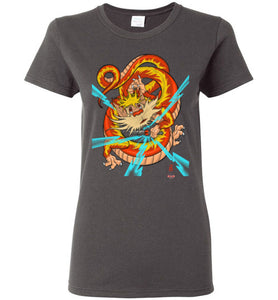 Dragon-snarf: Ladies T-Shirt