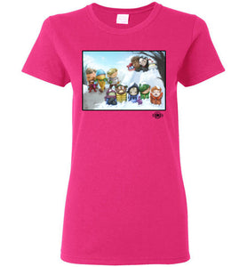 MOTU Kids "Winter Ambush": Ladies T-Shirt