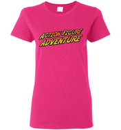 Action Figure Adventure: Ladies T-Shirt