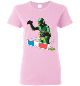 Creature 3D: Ladies T-Shirt