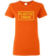 Plastic Crack: Ladies T-Shirt