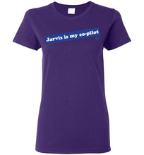 Jarvis is my co-pilot: Ladies T-Shirt