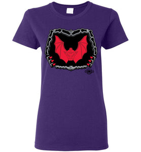 Battle Damage Horde Undamaged: Ladies T-Shirt