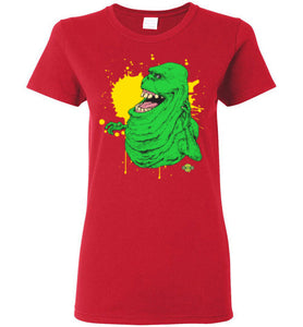 Slimer v1: Ladies T-Shirt