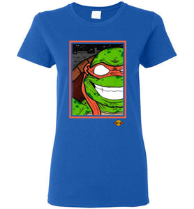 Mikey TMNT: Ladies T-Shirt