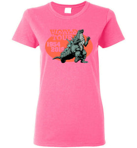 World Tour Zilla: Ladies T-Shirt
