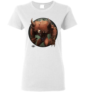 Monstrous Beast: Ladies T-Shirt
