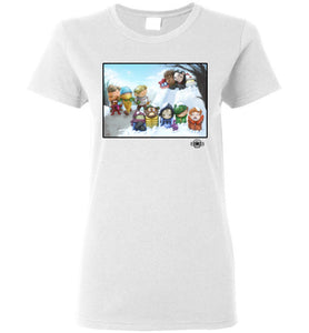 MOTU Kids "Winter Ambush": Ladies T-Shirt