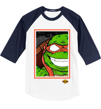 Mikey TMNT: 3/4 Sleeve Jersey