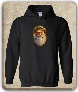 Father Christmas Head Figura Obscura 2022 Pullover Hoodie - Four Horsemen