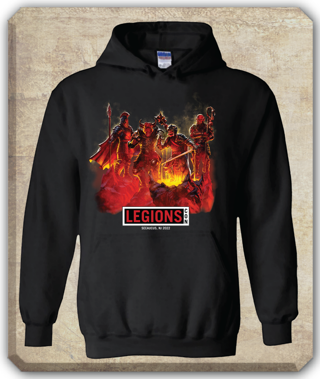 The Furious Four Legions Con 2022 Pullover Hoodie - Mythic Legions