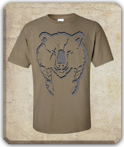 Noble Bear Faction Outline T-Shirt - Mythic Legions