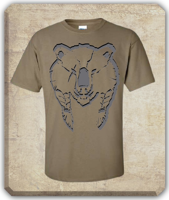 Noble Bear Faction Outline T-Shirt - Mythic Legions