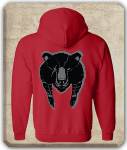 The House of the Noble Bear Full Zip Hoodie - Mythic Legions