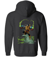 Stinky Odiphus: Full Zip Hoodie